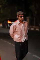 Rugged Company Jaket Type 2 Leather Baby Pink — foto 3