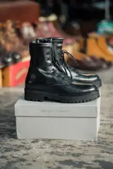 Thursday Thursday Boot Co. Black Combat Boots — foto 1