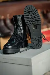 Thursday Thursday Boot Co. Black Combat Boots — foto 4