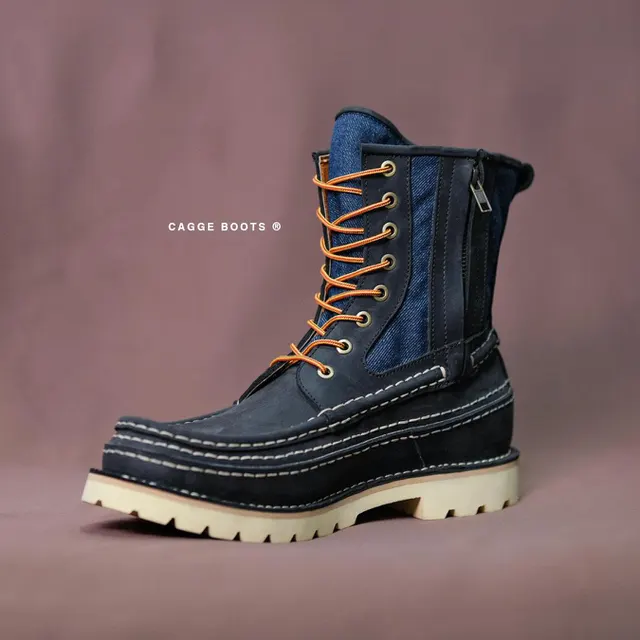 Visvim Cagee Boot Black Inspired by Visvim Grizzly