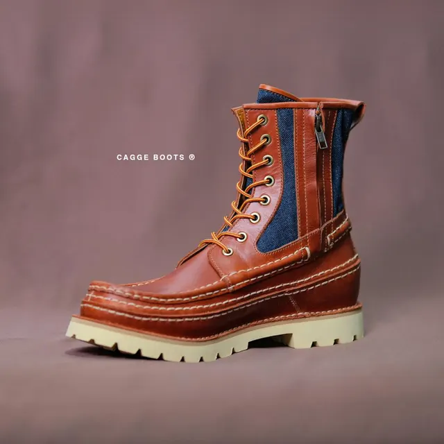Visvim Cagee Boots Tan Inspired by Visvim Grizzly