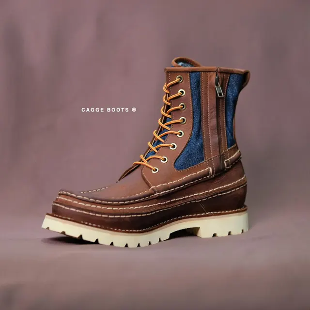 Visvim Cagee Boots Dark Brown Inspired by Visvim Grizzly
