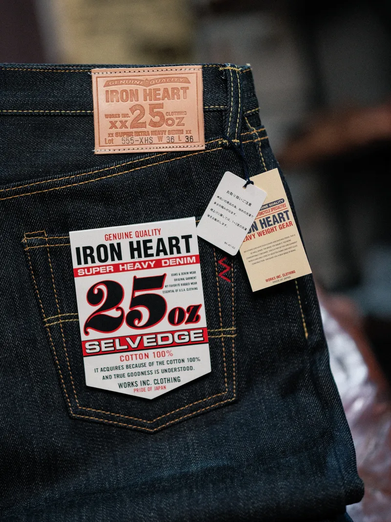 Iron Heart Iron Heart 555XHS 25oz Selvedge Denim