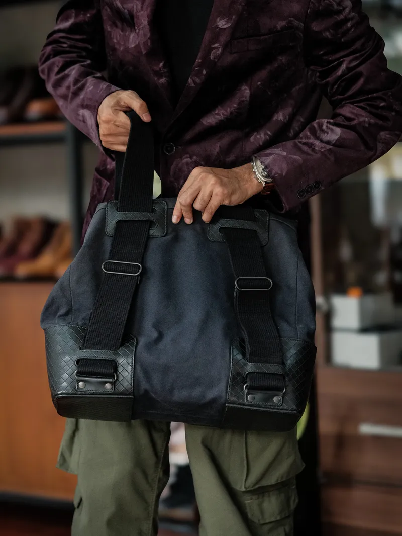 Bottega Veneta Bottega Veneta 2-Way Backpack & Slingbag