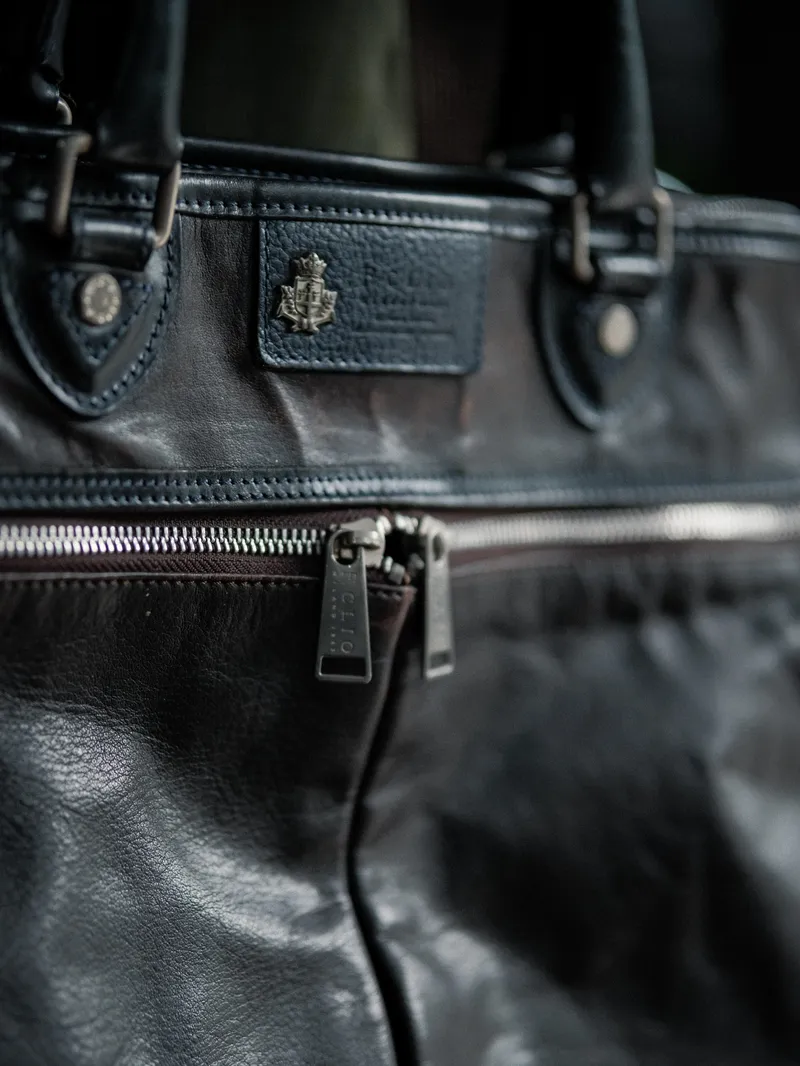 F Clio F Clio Briefcase Leather Bag