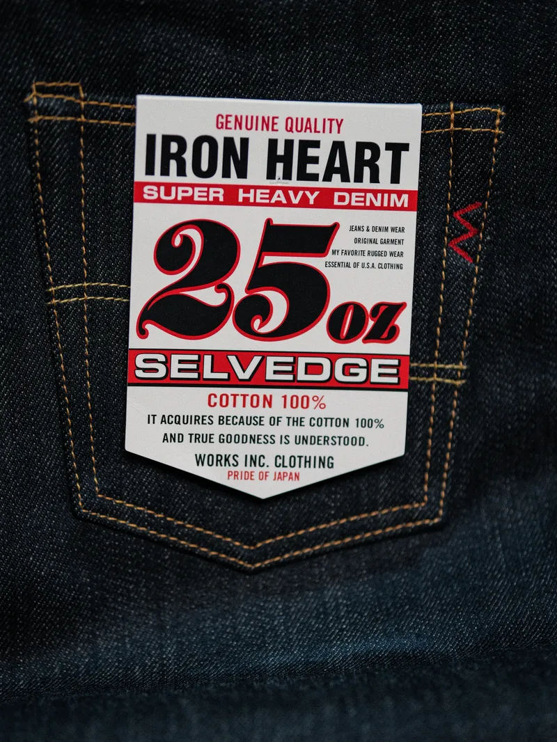 Iron Heart Iron Heart 555XHS 25oz Selvedge Denim