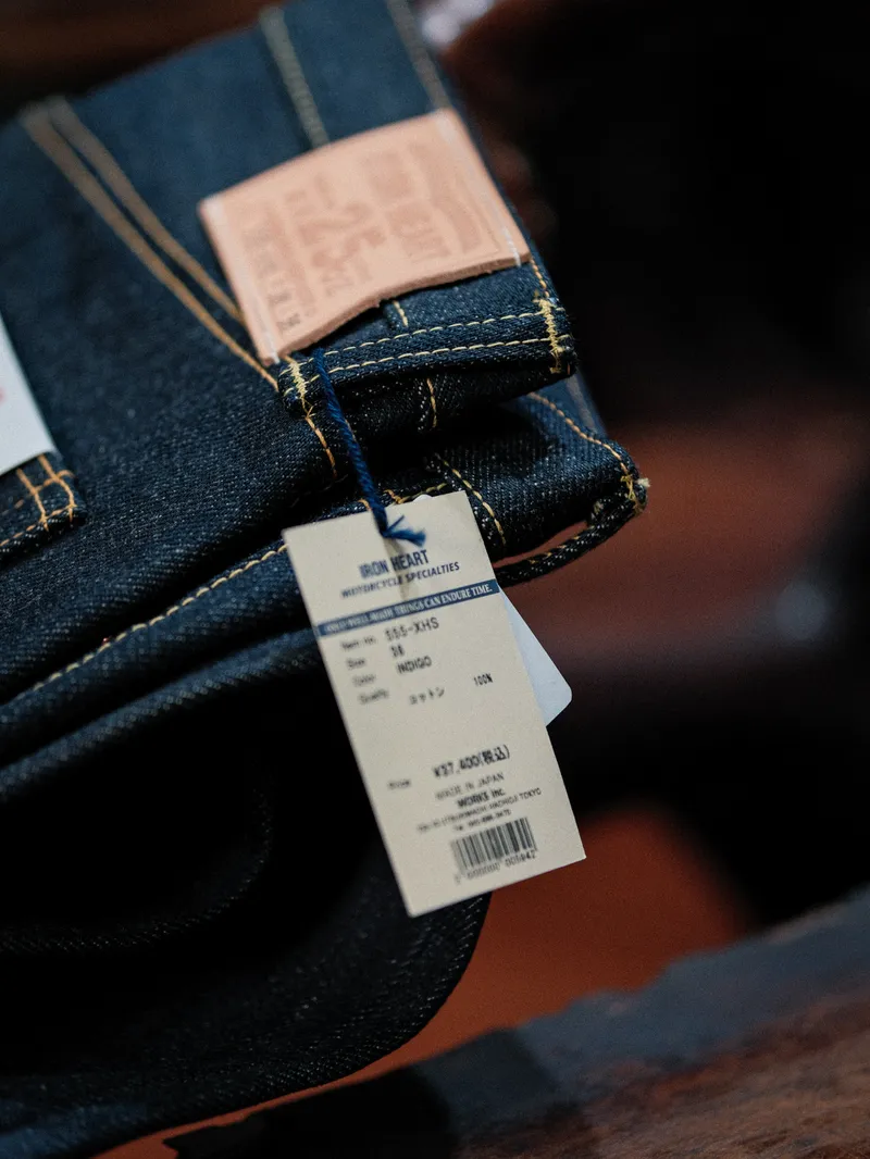 Iron Heart Iron Heart 555XHS 25oz Selvedge Denim