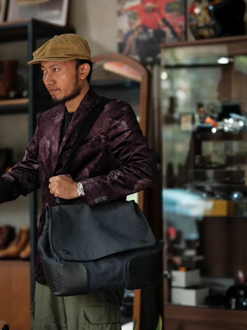 Bottega Veneta Bottega Veneta 2-Way Backpack & Slingbag