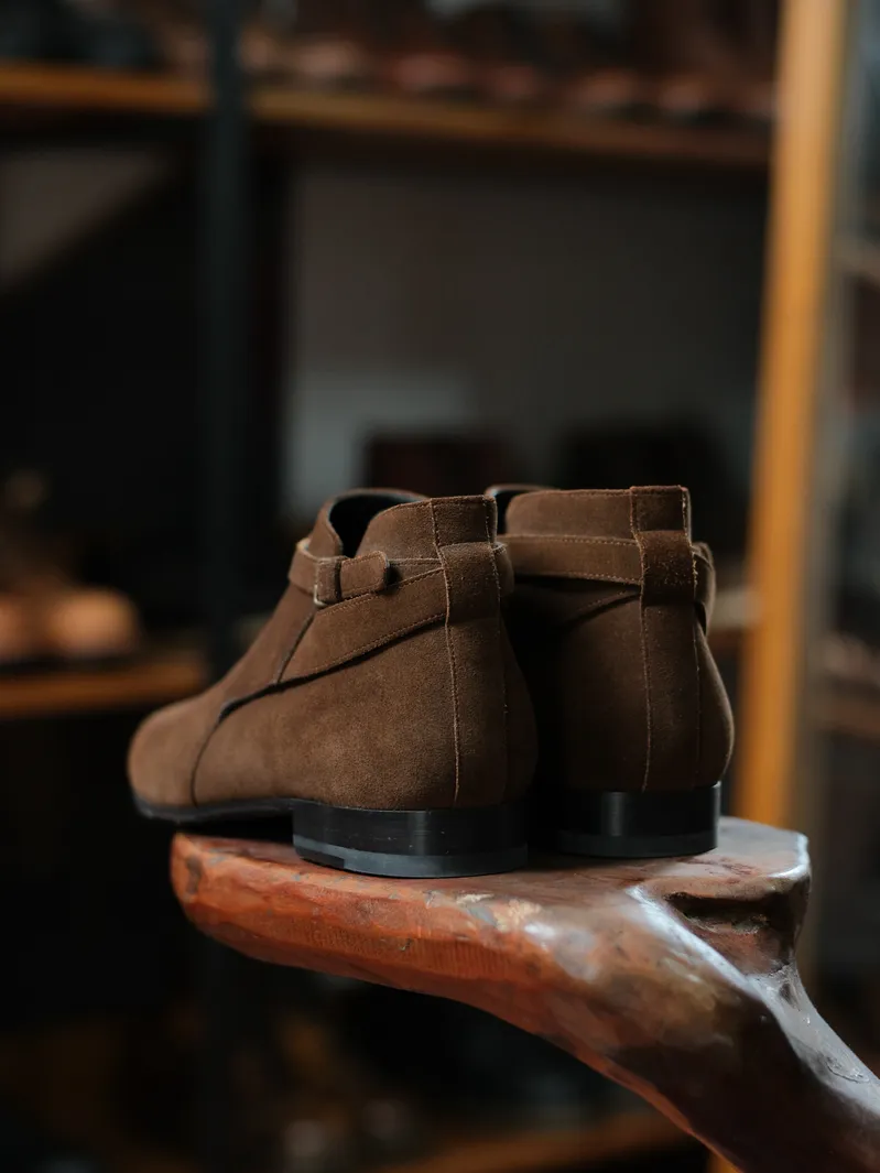 Saint Laurent Saint Laurent Jodhpur Suede Boot