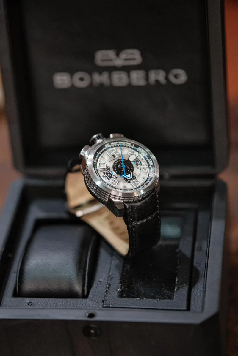 Bomberg Bomberg Bolt 68 Silver Automatic Chronograph