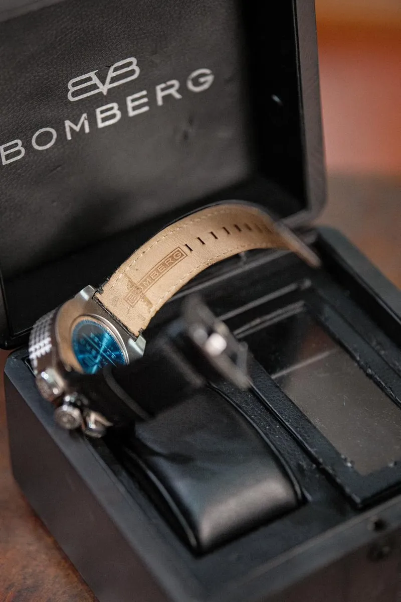 Bomberg Bomberg Bolt 68 Silver Automatic Chronograph