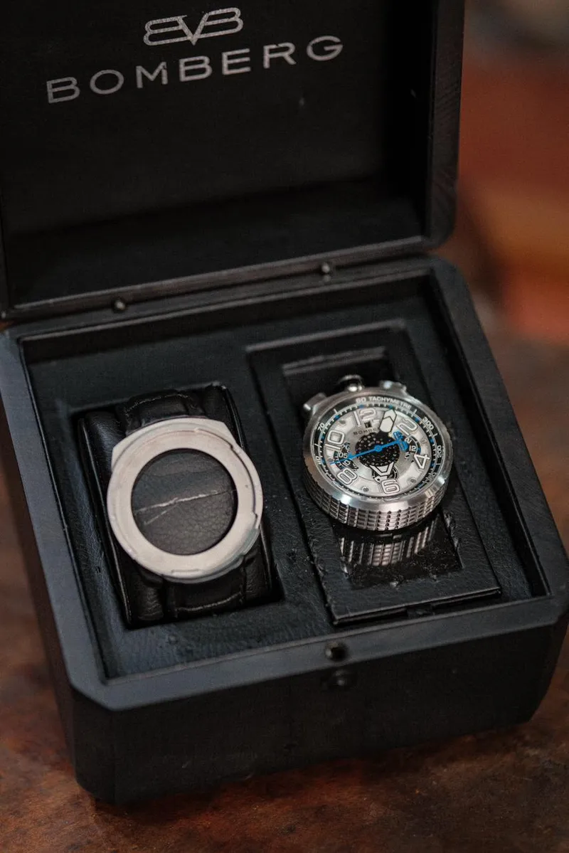 Bomberg Bomberg Bolt 68 Silver Automatic Chronograph