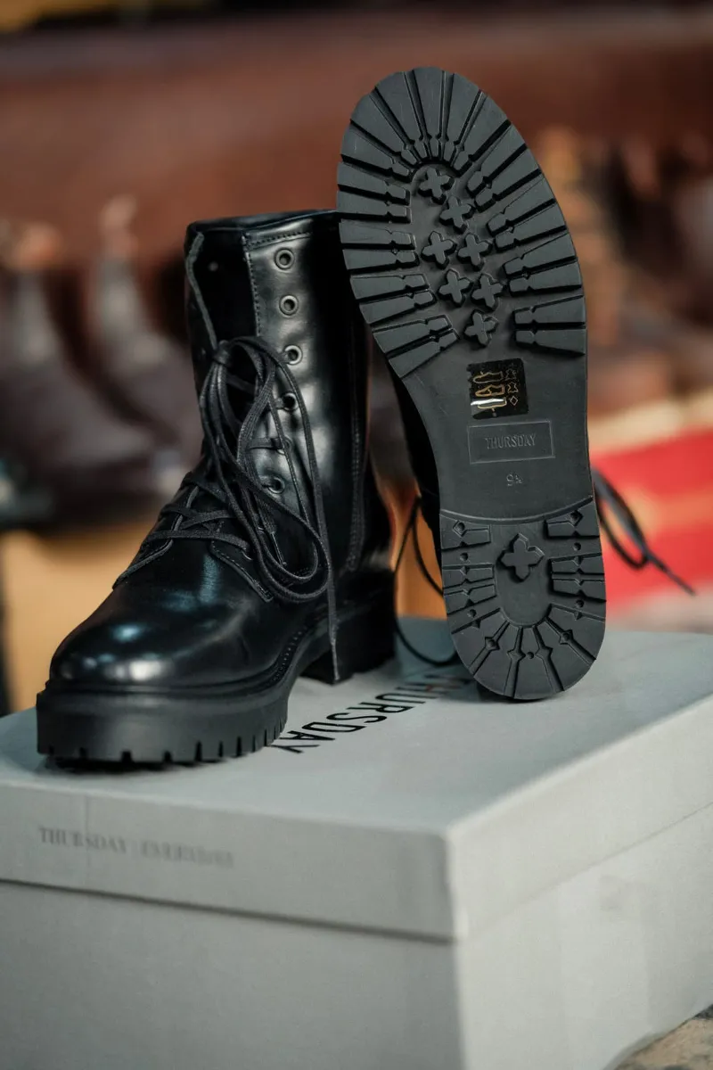Thursday Thursday Boot Co. Black Combat Boots